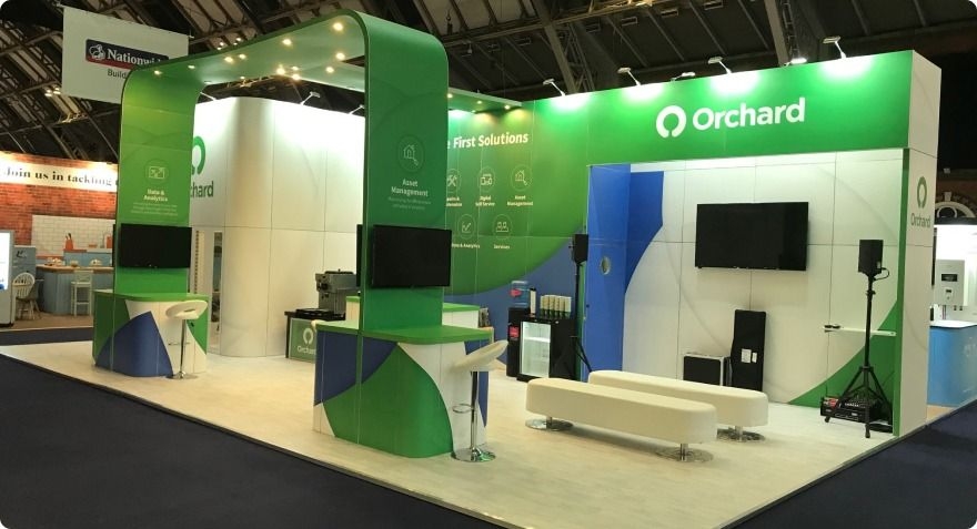 Orchard exhibition stand
